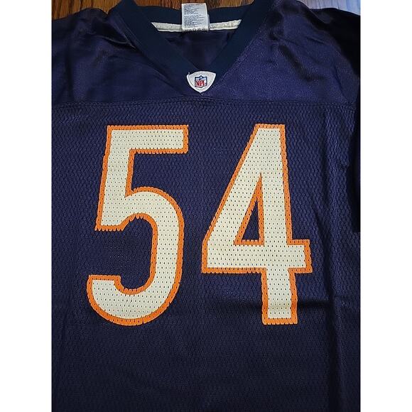 Reebok Brian Urlacher Chicago Bears Football Jersey Youth XL 18-20 Boys Kids - Picture 3 of 9